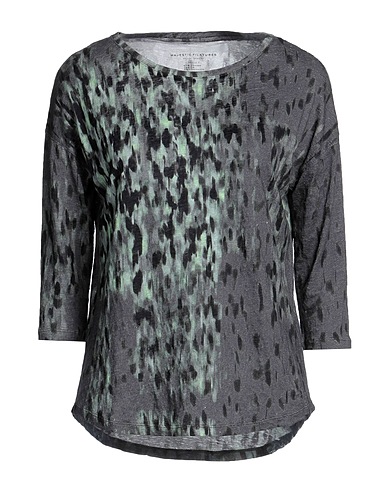 MAJESTIC FILATURES Top Charcoal 67% Viscose, 28% Linen, 5% Elastane