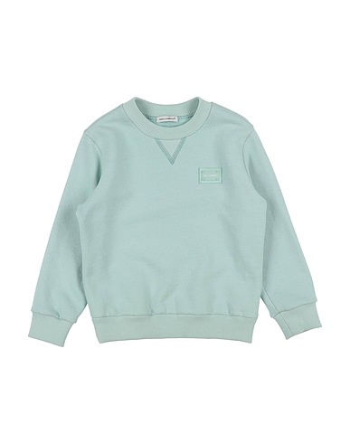 DOLCE&GABBANA Sweatshirt Turquoise 100% Cotton, Elastane