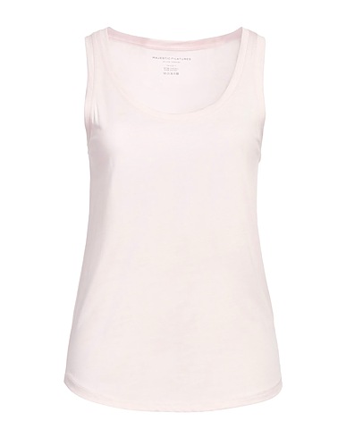 MAJESTIC FILATURES Canotta Rosa chiaro 67% Lyocell, 33% Cotone