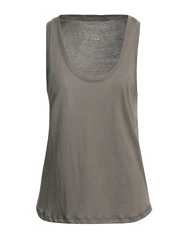 MAJESTIC FILATURES Vest Military green 67% Lyocell, 33% Cotton