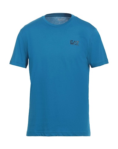EA7 Basic T-Shirt Blue 100% Cotton