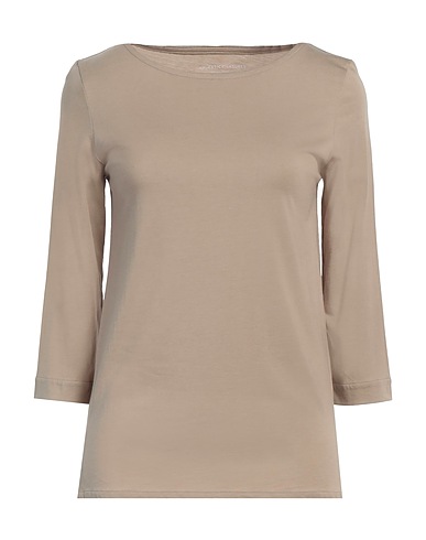 MAJESTIC FILATURES T-shirt Sabbia 67% Lyocell, 33% Cotone