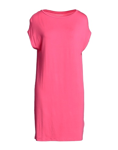 MAJESTIC FILATURES Vestito corto Fucsia 94% Viscosa, 6% Elastan