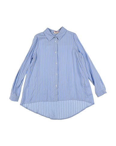 PINKO UP Patterned shirts & blouses Light blue 100% Viscose