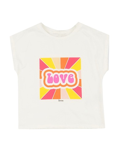 DIXIE T-shirt Ivory 100% Cotton