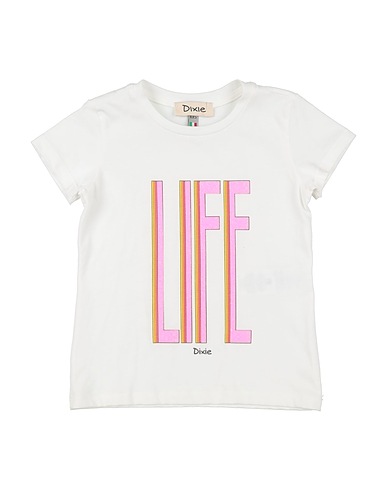 DIXIE T-shirt Ivory 100% Cotton