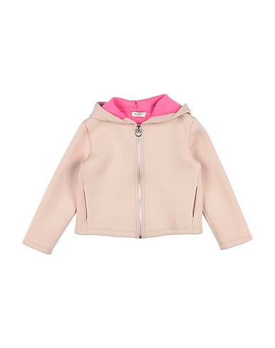 PINKO UP Hooded track jacket  Camel 87% Viscose, 9% Polyurethane, 4% Elastane