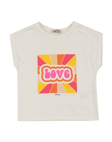 DIXIE T-shirt Ivory 100% Cotton