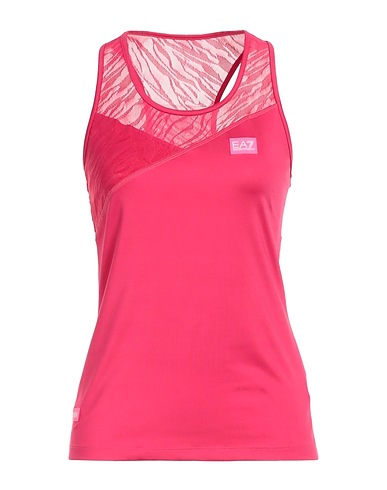 EA7 Tank top Fuchsia 88% Polyester, 12% Elastane