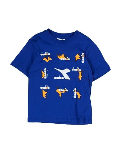 DIADORA T-shirt Blue 100% Cotton