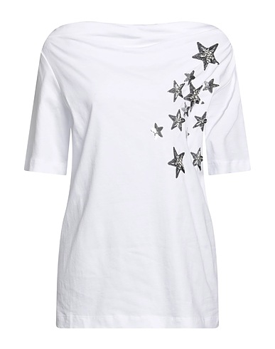 LIU •JO T-shirt Bianco 100% Cotone