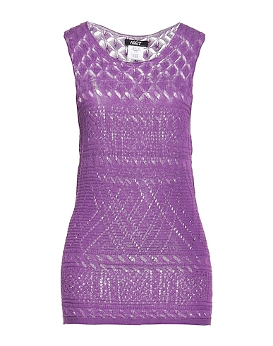 NIKI.T Top Purple 92% Viscose, 8% Polyacrylic