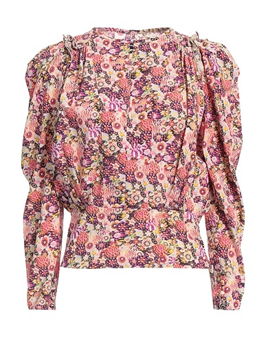 ISABEL MARANT Top Salmon pink 91% Silk, 9% Elastane
