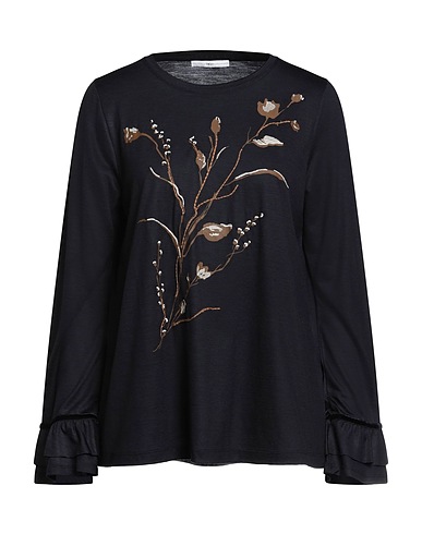 HIGH T-shirt Midnight blue 100% Wool