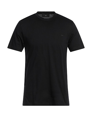 LIU •JO MAN Basic T-Shirt Black 100% Cotton