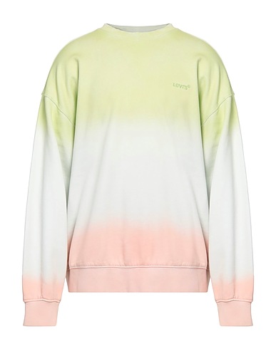 LEVI'S Sweatshirt Light green 100% Cotton