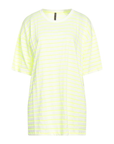 MANILA GRACE オーバーサイズTシャツ イエロー コットン 76% / ポリエステル 24%