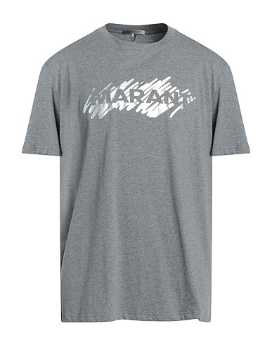 ISABEL MARANT Basic T-shirt Light grey 100% Cotton