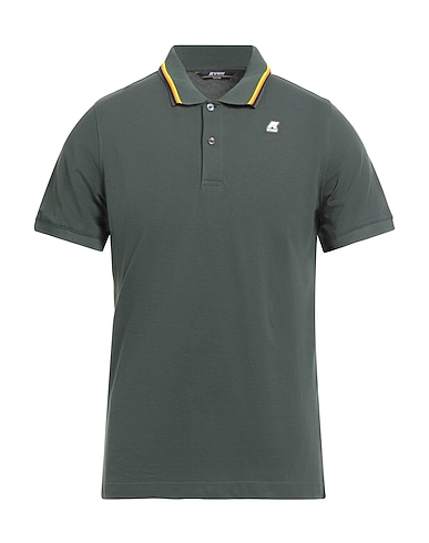 K-WAY Polo shirt JUD                           
 Military green 95% Cotton, 5% Elastane