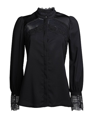 HIGH Hemden und Blusen aus Spitze Schwarz 100% Polyester