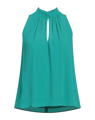 MARELLA Top Green 69% Acetate, 31% Silk