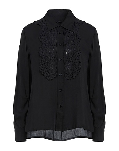 HIGH Hemden und Blusen aus Spitze Nachtblau 100% Rayon