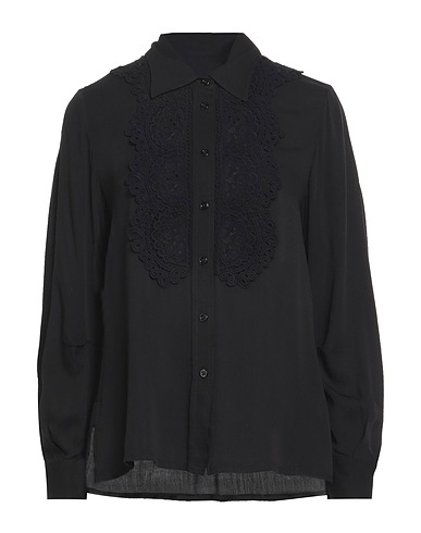 HIGH Lace shirts & blouses Black 100% Rayon