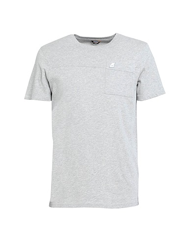 K-WAY Basic T-Shirt ROSIN                         
 Grau 100% Baumwolle