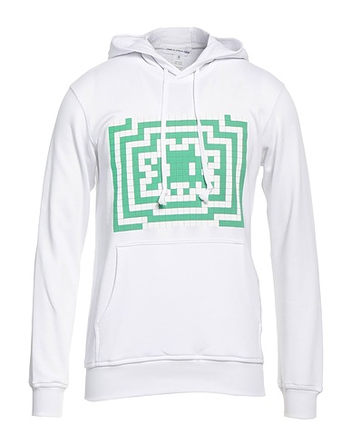 COMME des GARÇONS SHIRT Felpa Bianco 100% Cotone