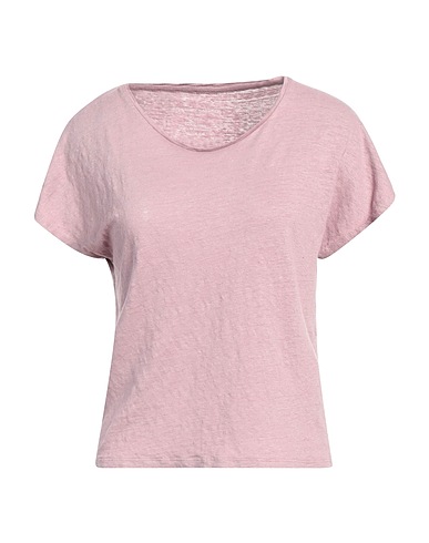 MAJESTIC FILATURES T-shirt Antique rose 94% Linen, 6% Elastane