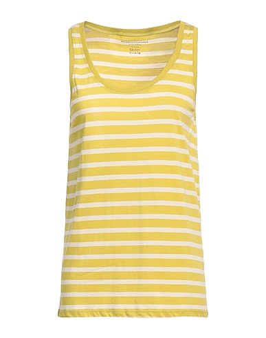 MAJESTIC FILATURES Vest Yellow 67% Lyocell, 33% Cotton