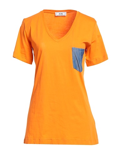 JIJIL T-shirt Arancione 100% Cotone