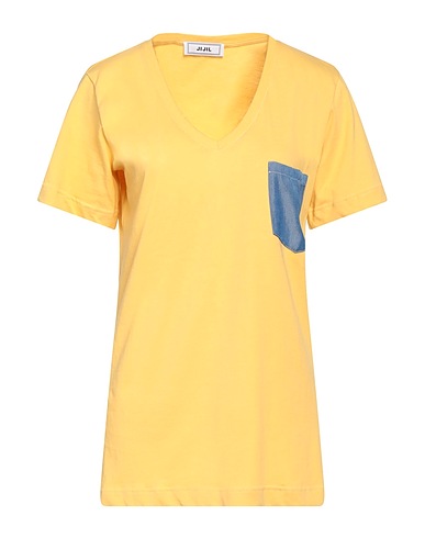 JIJIL Basic T-Shirt Mustard 100% Cotton