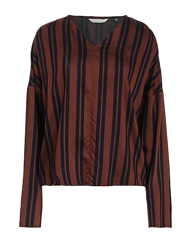 XACUS Top Brown 68% Viscose, 32% Polyester