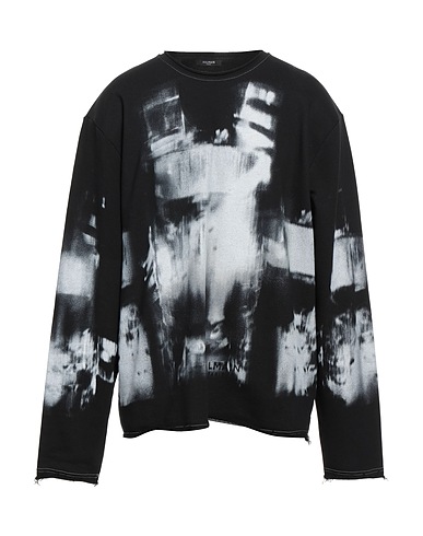 BALMAIN | Black Men‘s Sweatshirt | YOOX