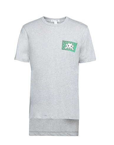 COMME des GARÇONS SHIRT T-shirt Grey 100% Cotton