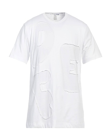 COMME des GARÇONS SHIRT Basic T-Shirt White 100% Cotton