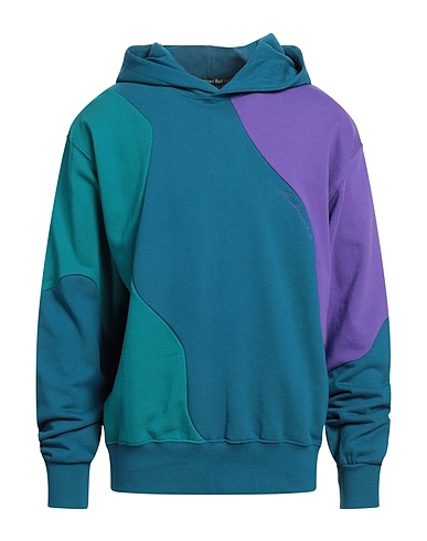 ANDERSSON BELL Hooded sweatshirt Deep teal 100% Cotton