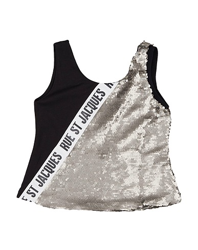 FUN & FUN Top Black 95% Cotton, 5% Elastane