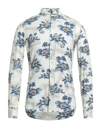 ALESSANDRO GHERARDI Camicie Off white 100% Cotone