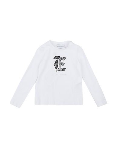 ERMANNO SCERVINO JUNIOR T-shirt White 94% Cotton, 6% Elastane