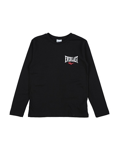EVERLAST T-shirt Black 100% Cotton