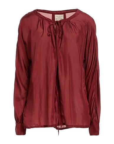 ALESSIA SANTI Silk top Brick 100% Silk