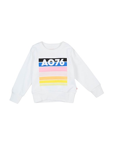 AO76 Sweatshirt White 100% Organic cotton