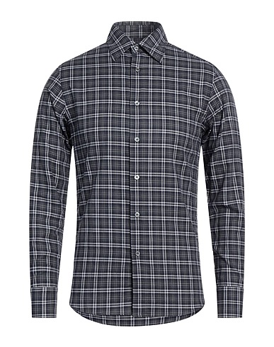 DUNHILL Shirts Lead 100% Cotton