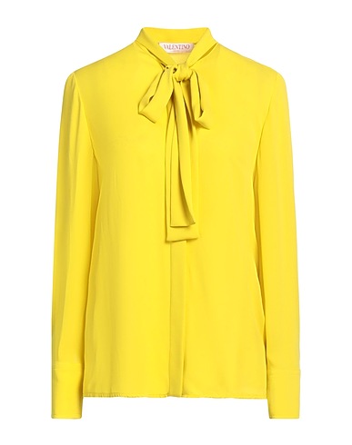 VALENTINO GARAVANI Silk shirts & blouses Lime green 100% Silk