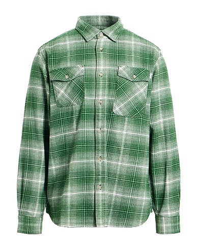WOOLRICH Patterned shirt ARCHIVE Green 100% Cotton