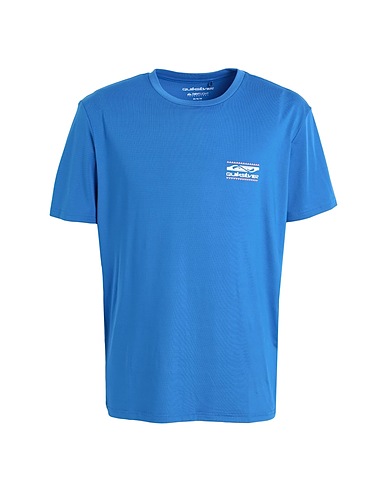 QUIKSILVER T-shirt QS T-shirt Outdoor Tee
 Azure 88% Recycled polyester, 12% Elastane