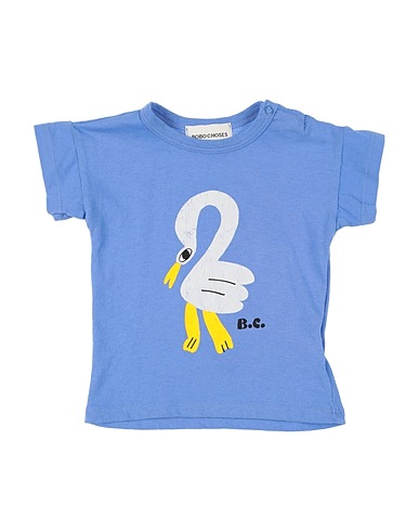 BOBO CHOSES T-shirt Pastel blue 100% Organic cotton
