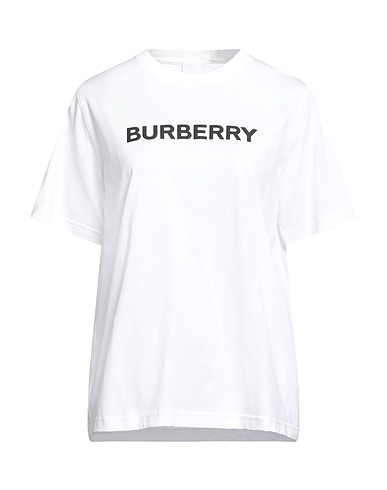 BURBERRY T-shirt White 100% Cotton, Elastane